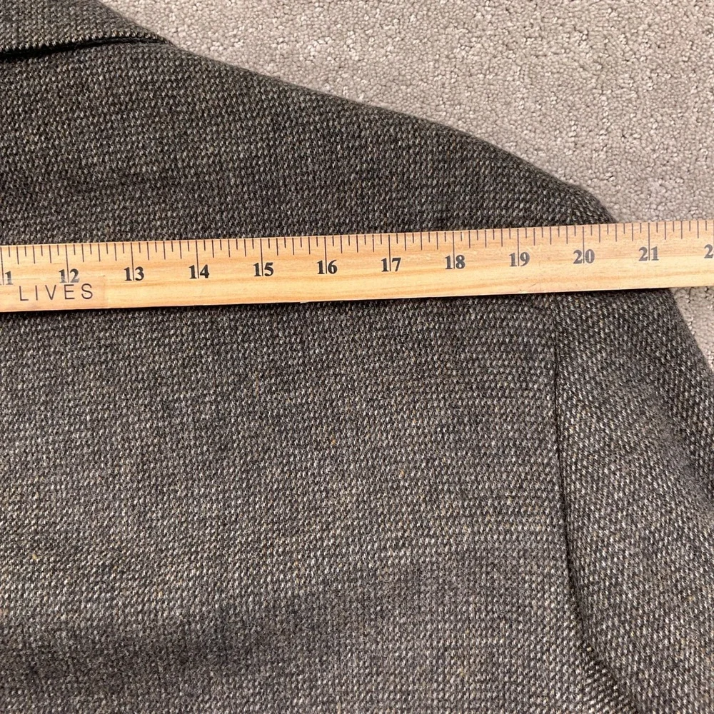 CRICKETEER Blazer 44L Mens‎ Brown Wool Camel Jacket Sport Coat